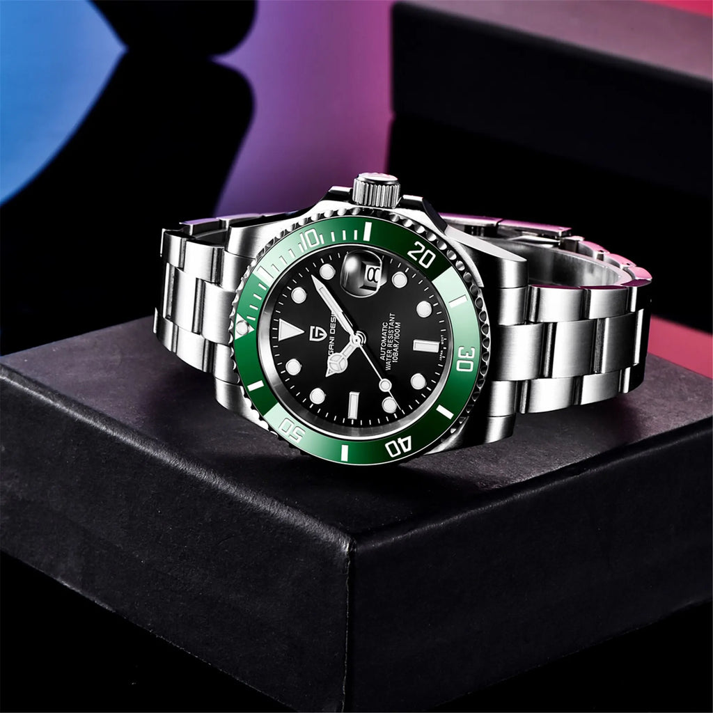 Pagani Design Submariner Oyster — Diver automático 40 mm con Miyota 8215