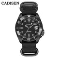 Cadisen GMT — Reloj automático con bisel cerámico y zafiro