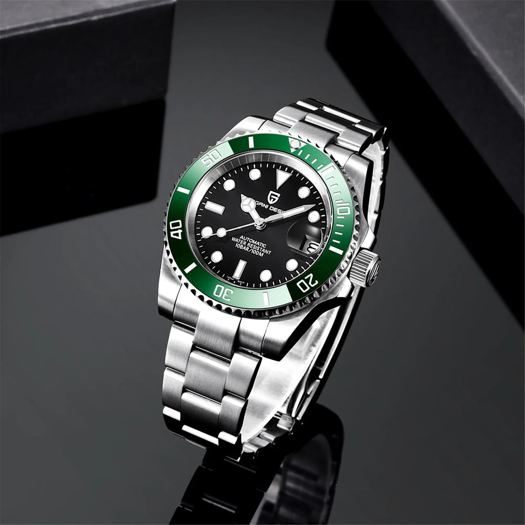 Pagani Design Submariner Oyster — Diver automático 40 mm con Miyota 8215
