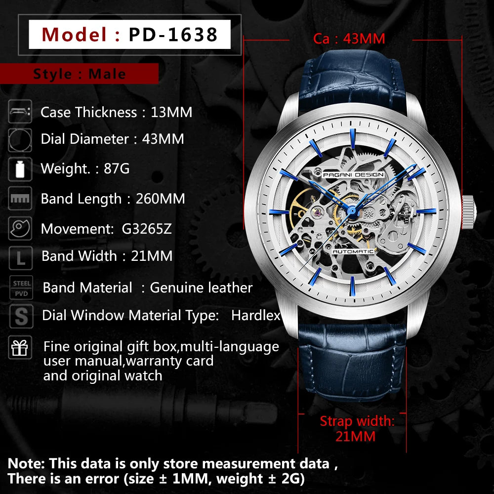 Pagani Design Skeleton