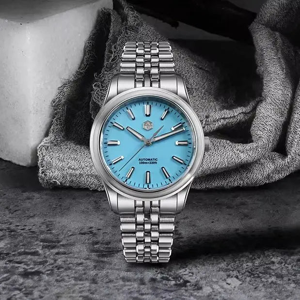 San Martin SN0144CG-7 — Gada esmalte con Miyota 90S5 (39 mm)
