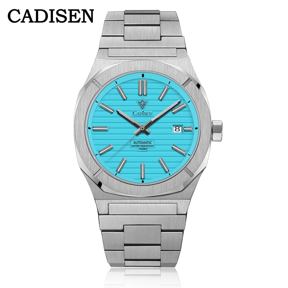 Cadisen Diver Nautilus — Reloj automático tipo Nautilus con zafiro y Miyota 8215