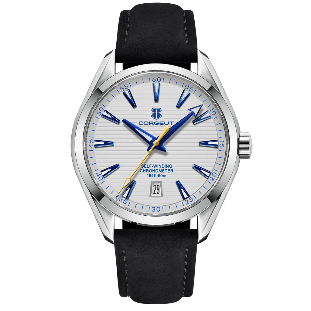 Corgeut 41 mm — Reloj automático diver con zafiro y Seiko NH35