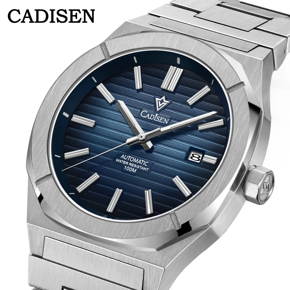 Cadisen Diver Nautilus — Reloj automático tipo Nautilus con zafiro y Miyota 8215