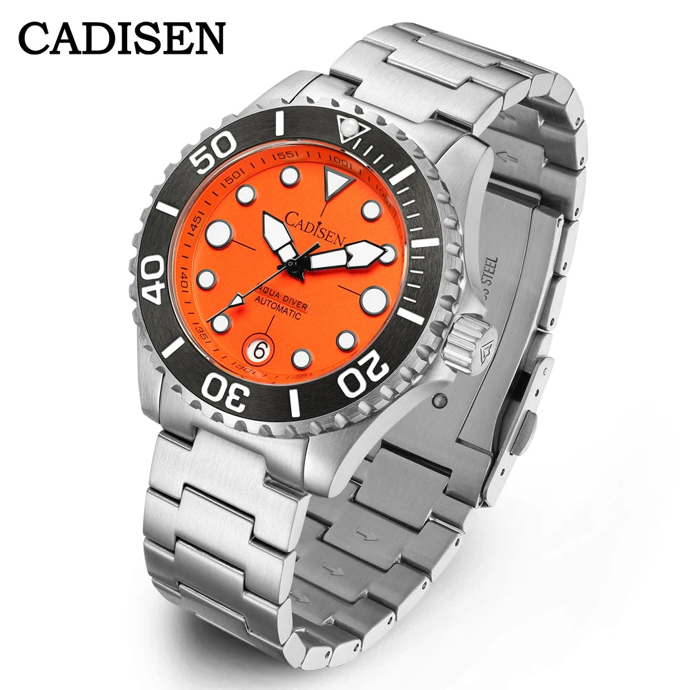 Cadisen Aqua Diver — Reloj automático con Miyota 8215 (10 ATM)