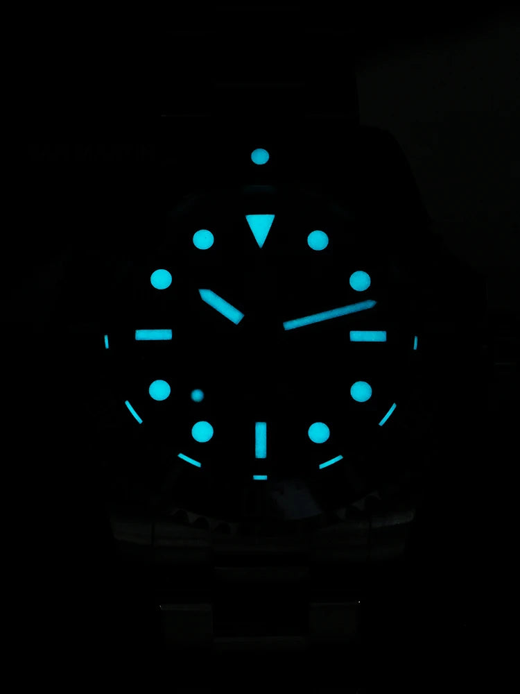 San Martin SN0126 — Submariner esfera Wave 3D esmaltada y Miyota 90S5 (38 mm)
