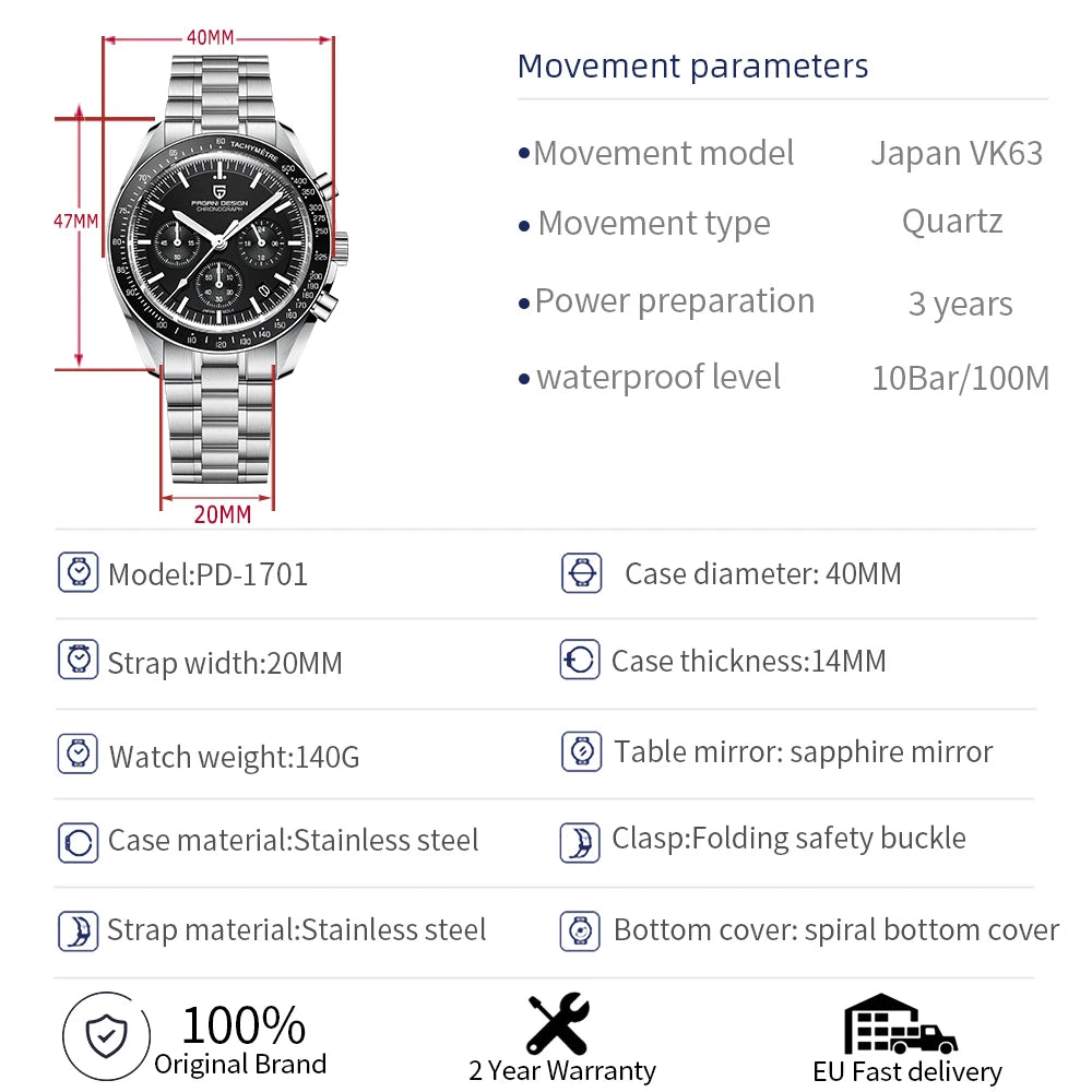 Pagani Design Chronograph
