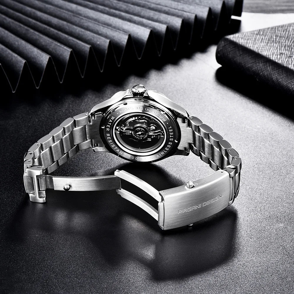 Pagani Design Automático — Reloj automático con Miyota 8215 y correa de caucho