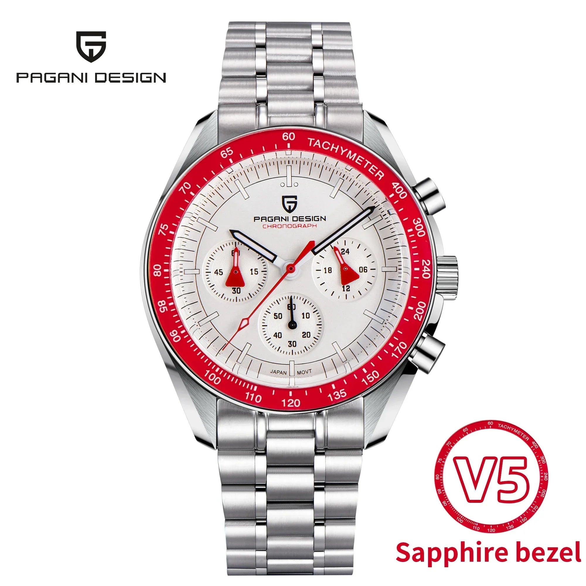 Pagani Design Chronograph VK63 Speedmaster