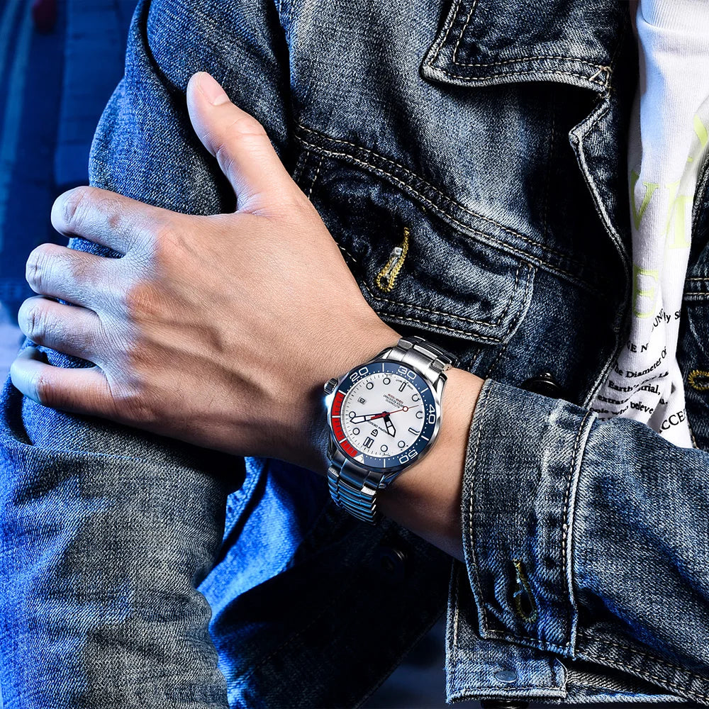 Pagani Design Automático — Reloj automático con Miyota 8215 y correa de caucho