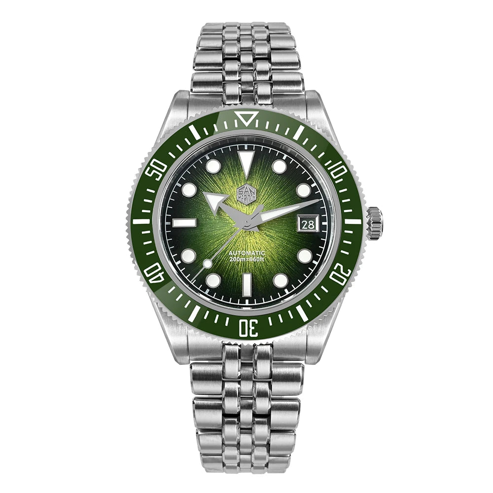 San Martin SN0148 — Submariner esfera esmalte JianZhan y Miyota 9015 (37,5 o 40 mm)
