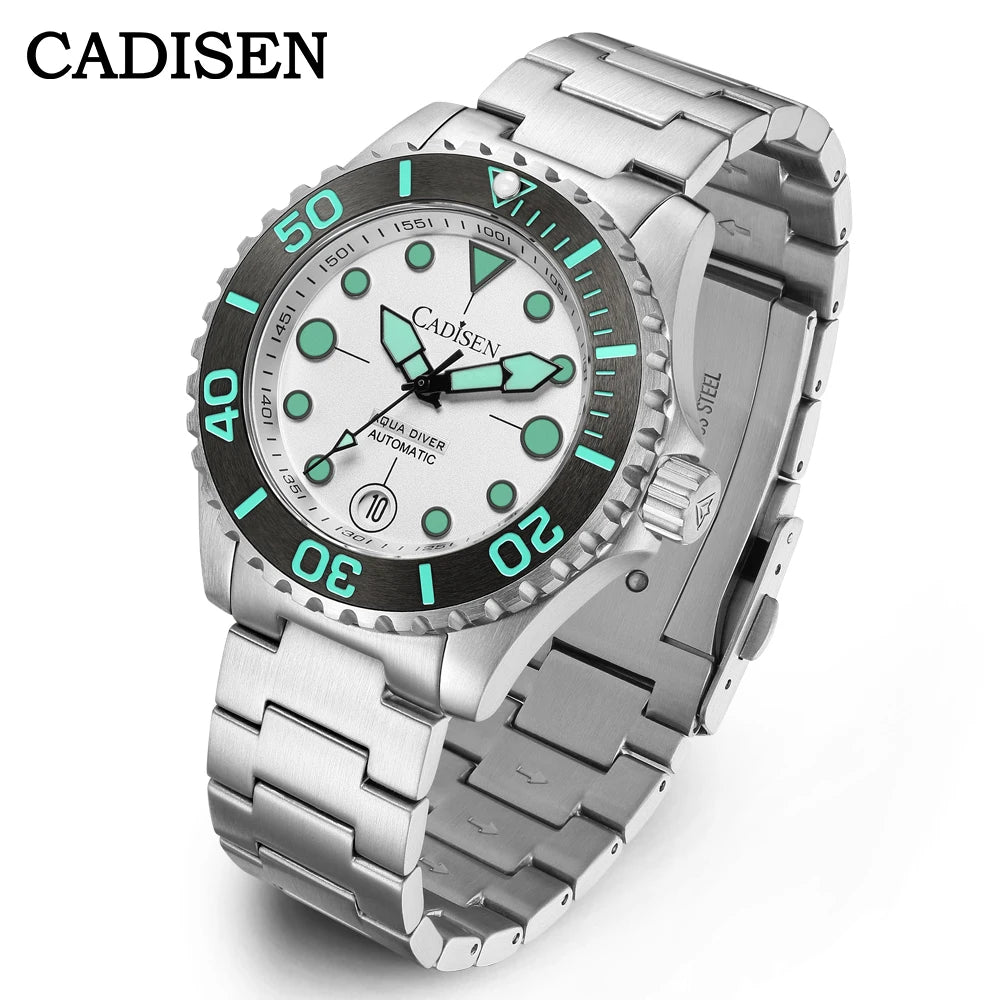 Cadisen Aqua Diver — Reloj automático con Miyota 8215 (10 ATM)