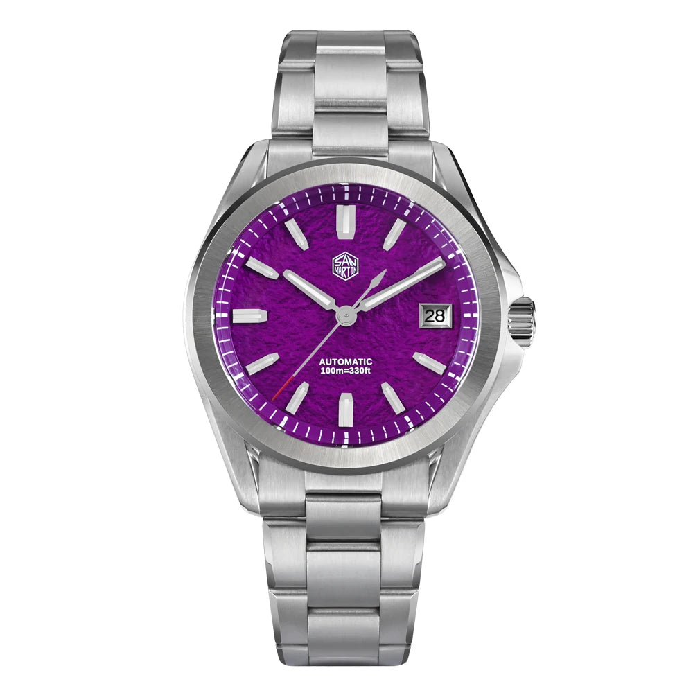 San Martin SN0129 — Reloj automático 39 mm con zafiro AR y movimiento Seiko NH35