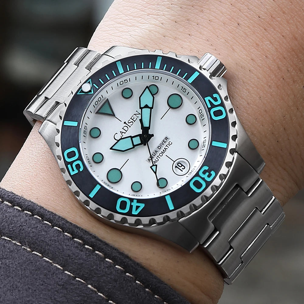 Cadisen Aqua Diver — Reloj automático con Miyota 8215 (10 ATM)