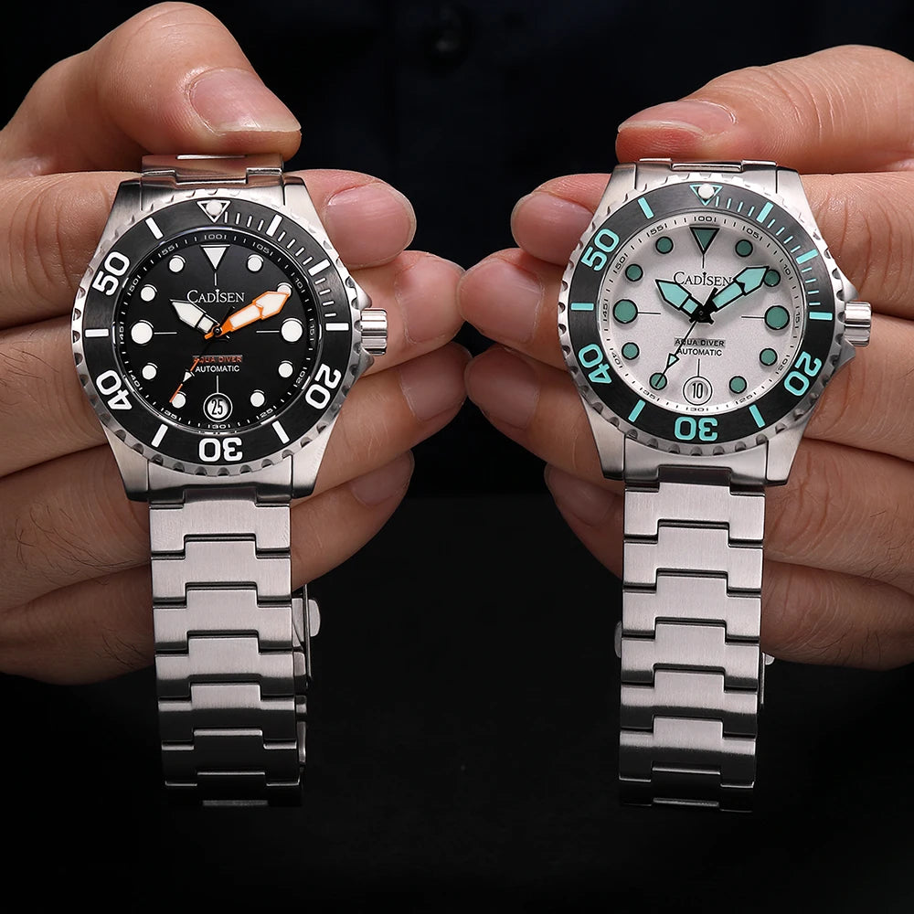 Cadisen Aqua Diver — Reloj automático con Miyota 8215 (10 ATM)