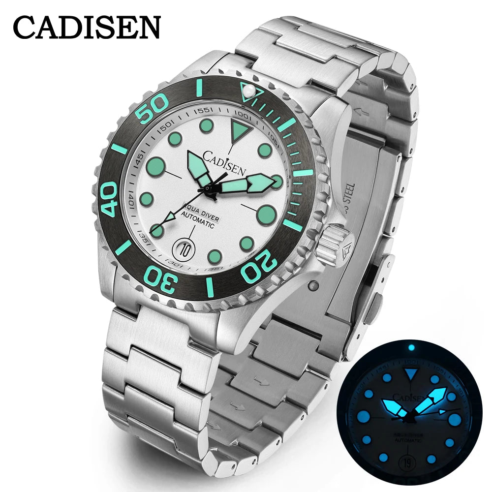 Cadisen Aqua Diver — Reloj automático con Miyota 8215 (10 ATM)