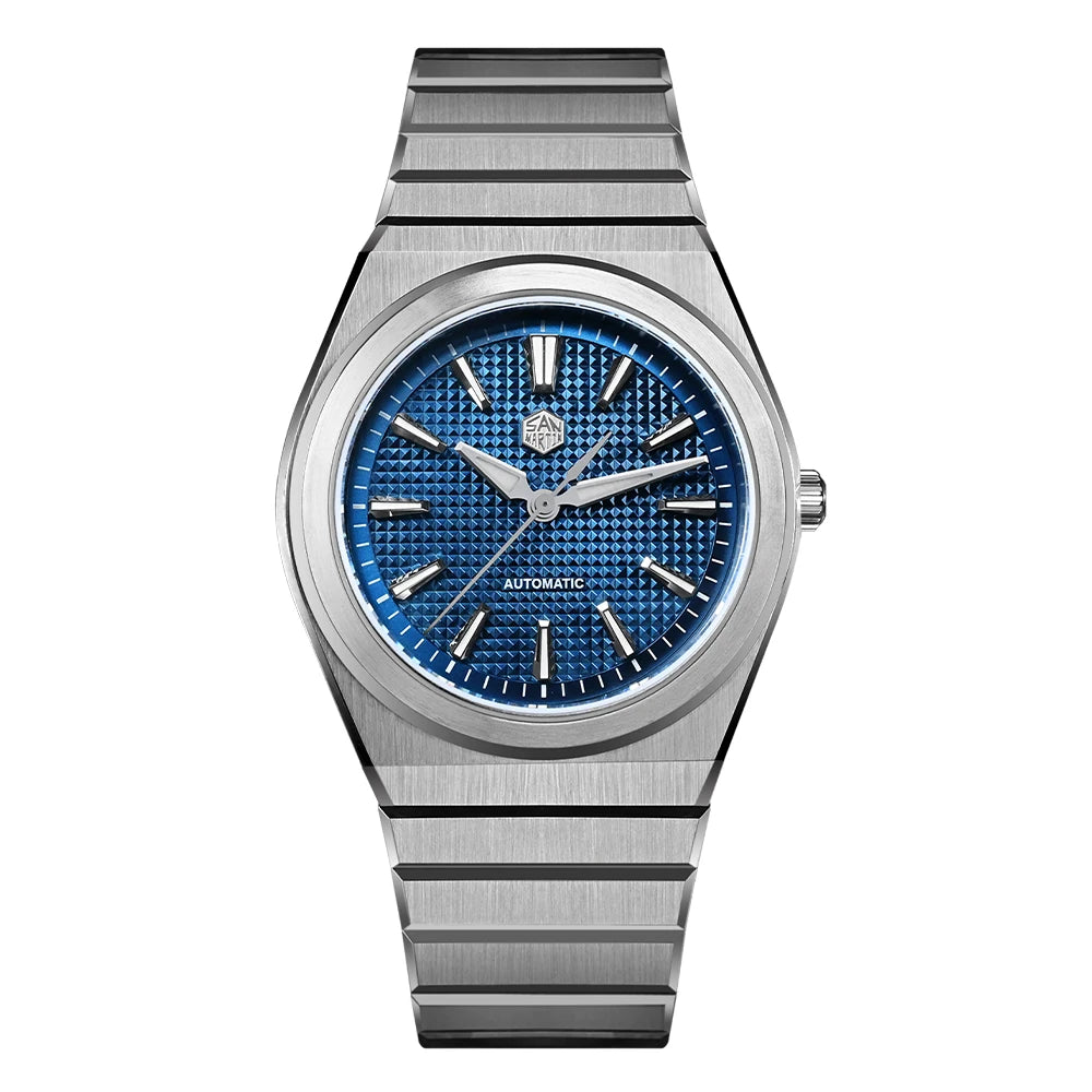 San Martin SN0152 — Reloj integrado tipo PRX esfera Waffle 3D y Miyota 90S5 (39 mm)