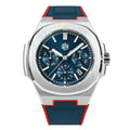 San Martin SN0075-G-B — Reloj cuadrado con Miyota 9120 y correa de caucho