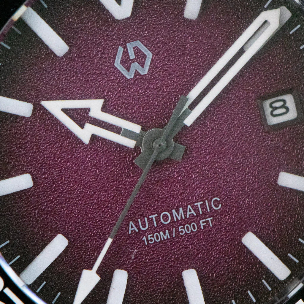 Wishdoit Aqua Storm — Diver automático con bisel cerámico y esfera 3D (15 ATM)